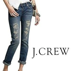Distressed "Vintage Matchstick" Jeans